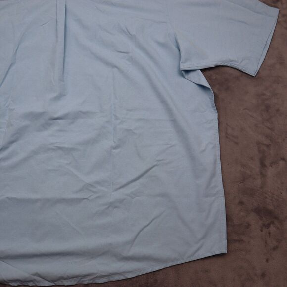 Wrangler Shirt Mens 3XL Blue Workwear Outdoor Stretch Hike Fish Button Up - Picture 15 of 15